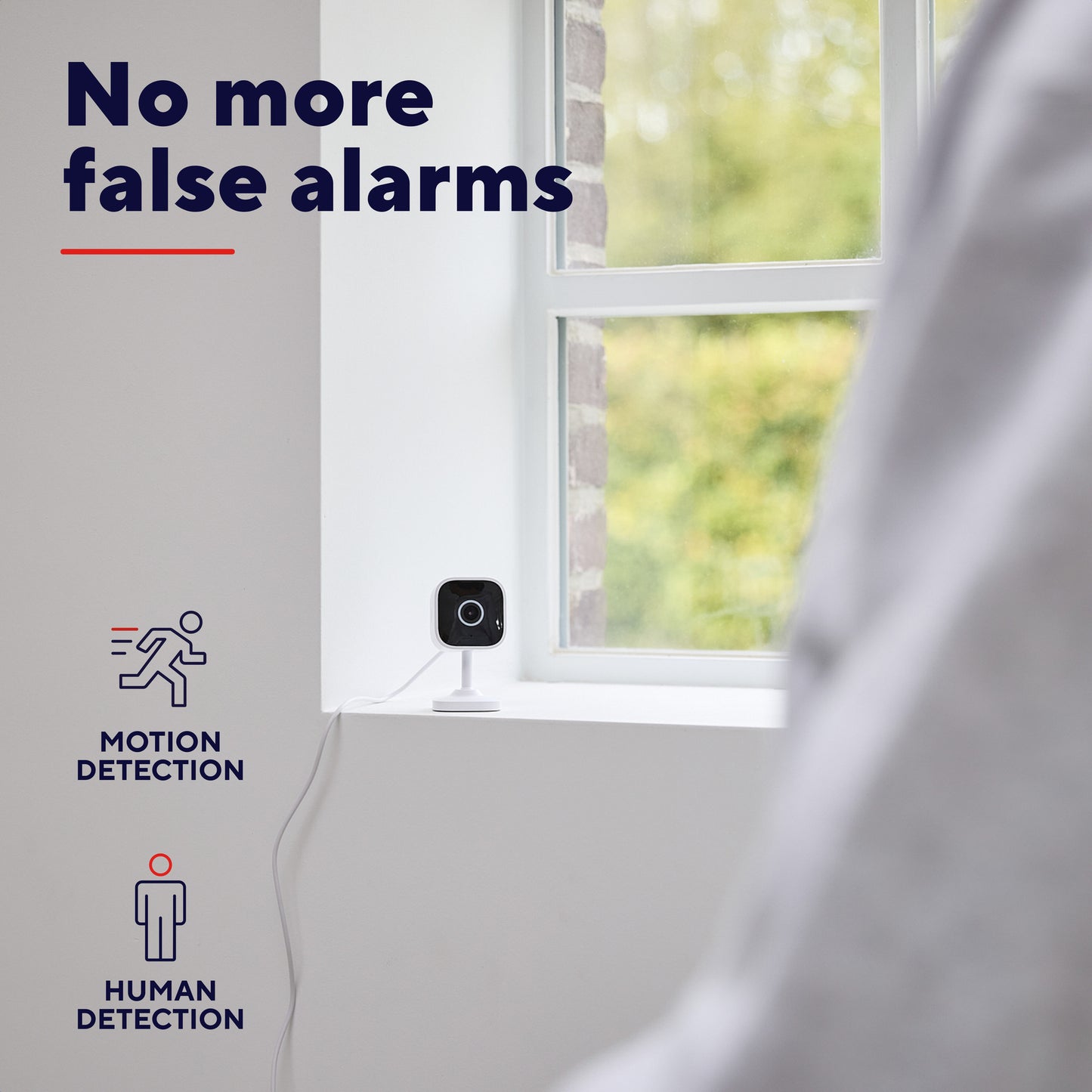 Caméra de sécurité Trust ipcam-2900 (blanche, WiFi 2,4 ou 5 GHz)