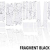 Unleazhed unscratch - film de protection de cadre vélo gravel bpg01 fragment noir