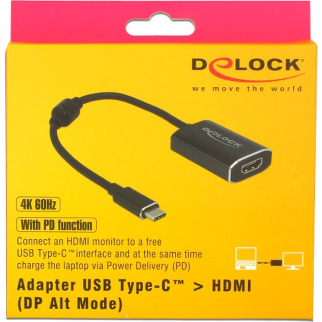 Delock usb-c (mâle)> hdmi (femelle)
