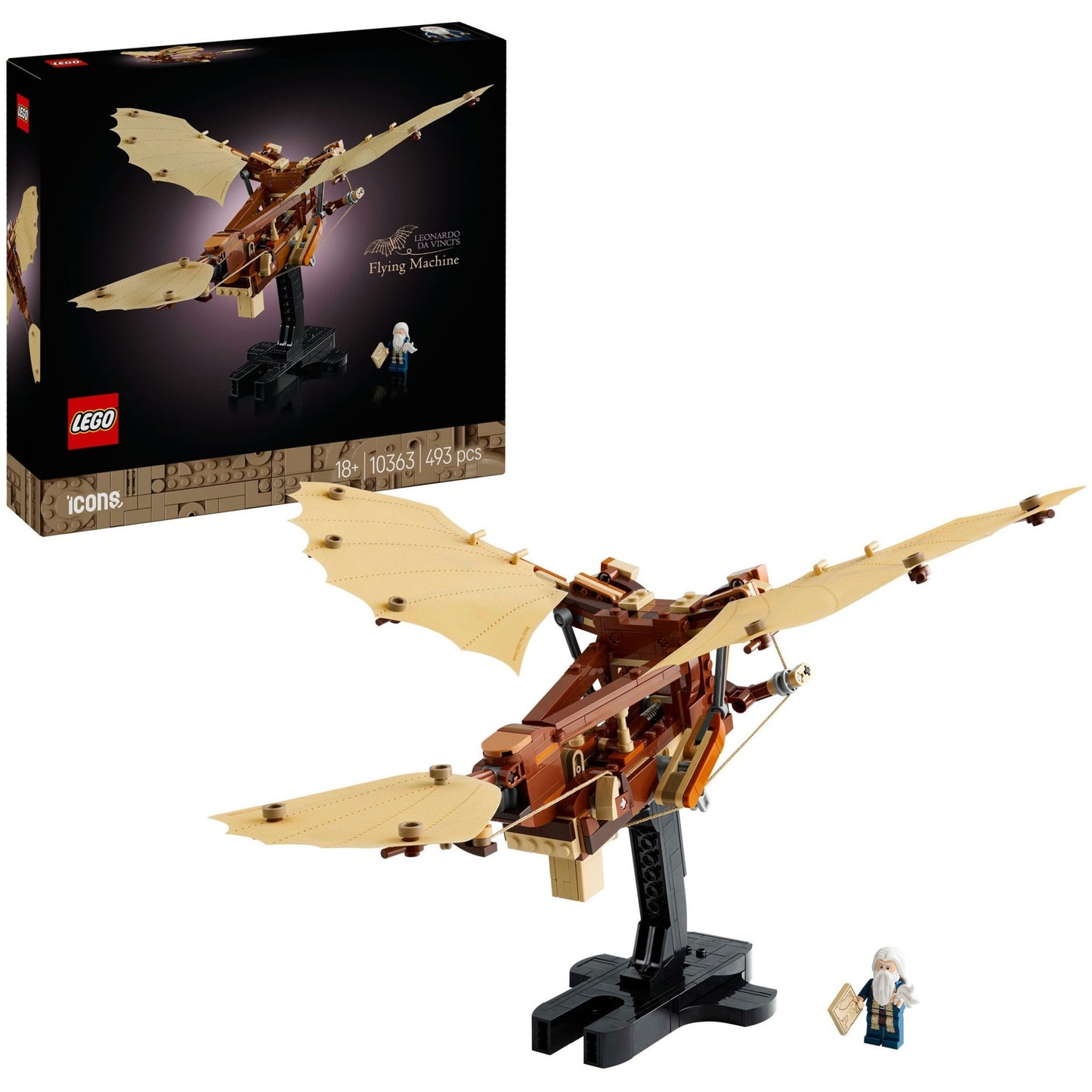 Icônes LEGO LEGO 10363 La machine volante de Leonardo da Vinci