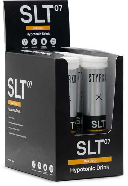 Styrkr slt07 1000 mg 12 comprimés effervescents électrolytiques boîte de 6