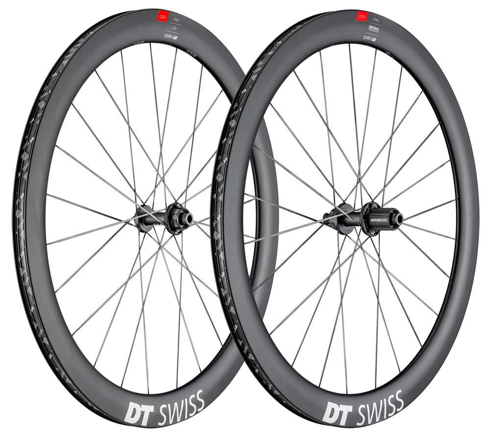 Paire de roues DT Swiss Arc 1100 Dicut® Carbon 50 Disc CL