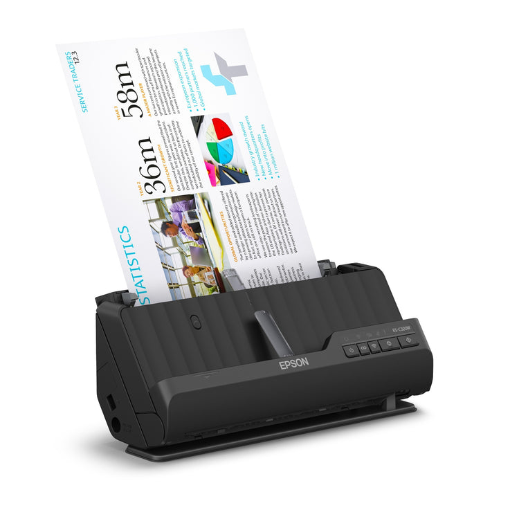 EPSON ES-C320W Scanner de documents compacts A4 avec Wi-Fi-Con