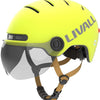 Livall l23 - casque de vélo urbain à LED avec visière