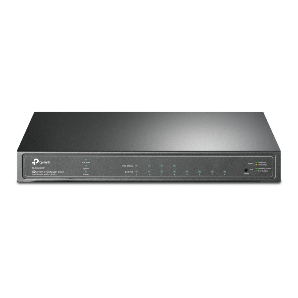 Tp-Link Omada SG2008P Switch intelligent Gigabit Jetstream 8 ports (noir, 4x PoE+)