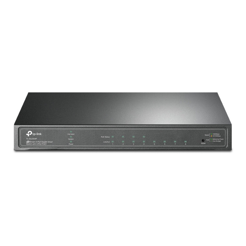 Tp-Link Omada SG2008P Switch intelligent Gigabit Jetstream 8 ports (noir, 4x PoE+)