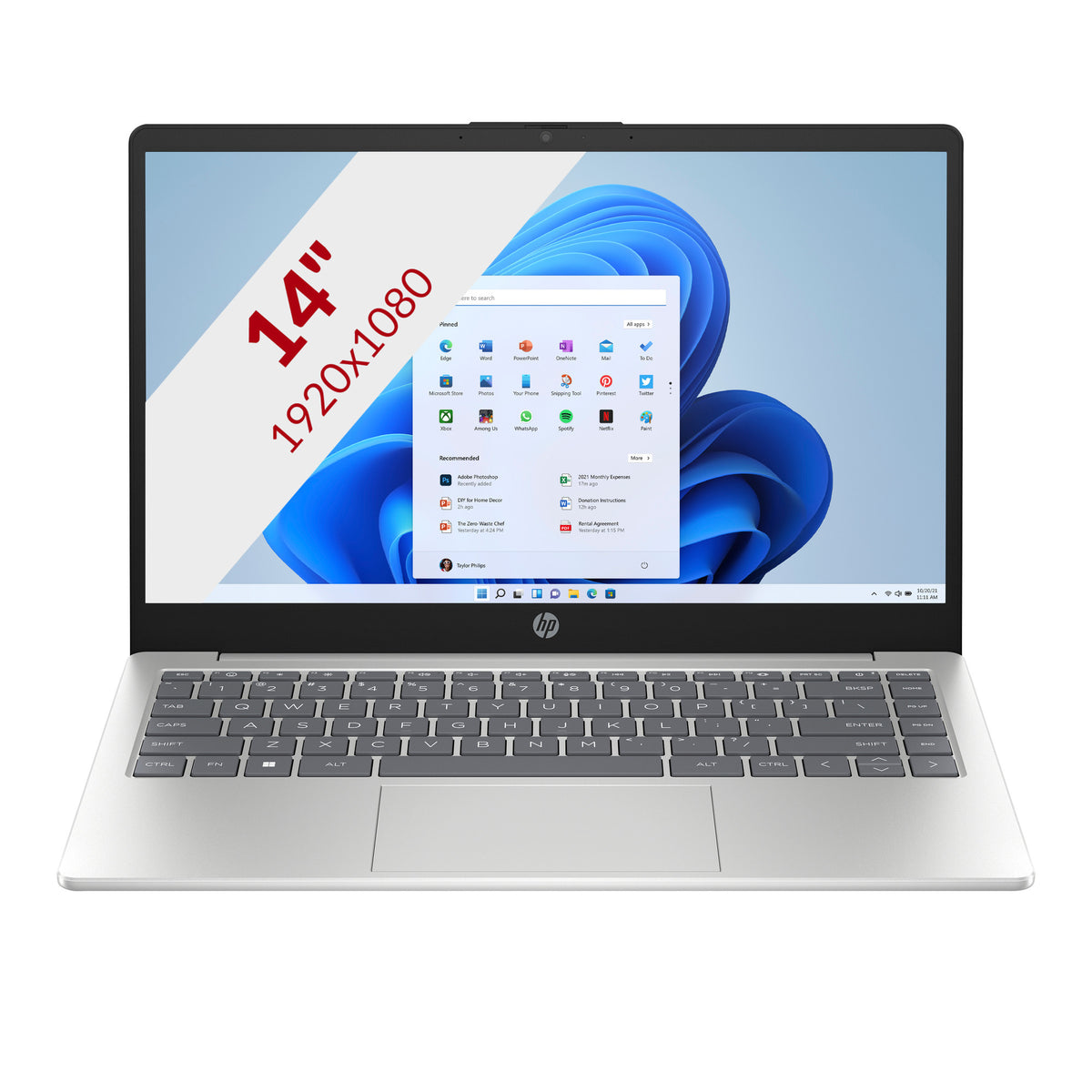 Ordinateur portable Hp 14-ep1060nd (cl0z2ea) 14 copilot+ (argent | core ultra 5 125h | graphiques intel arc | 24 go | SSD 512 go)