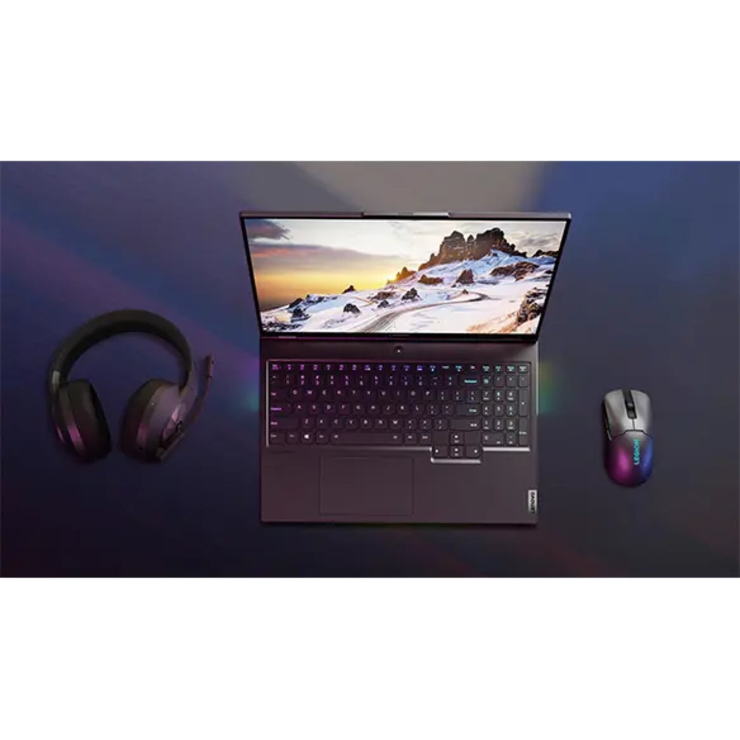 Souris de jeu sans fil Lenovo Legion M600S (noir gris, 19 000 DPI, RVB, 2,4 GHz Bluetooth 5.0 USB)