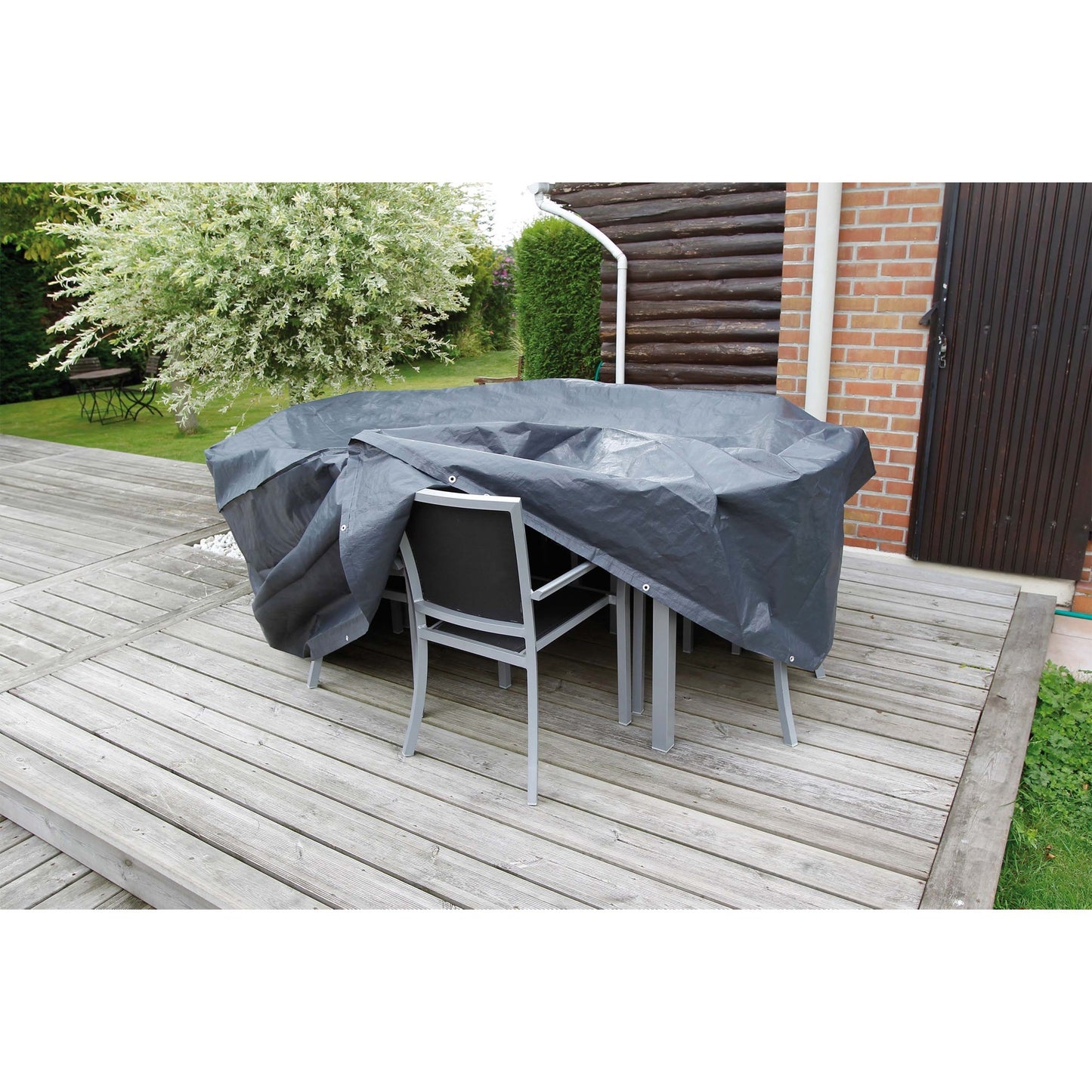Couverture de meubles de jardin nature pour les chaises et les tables