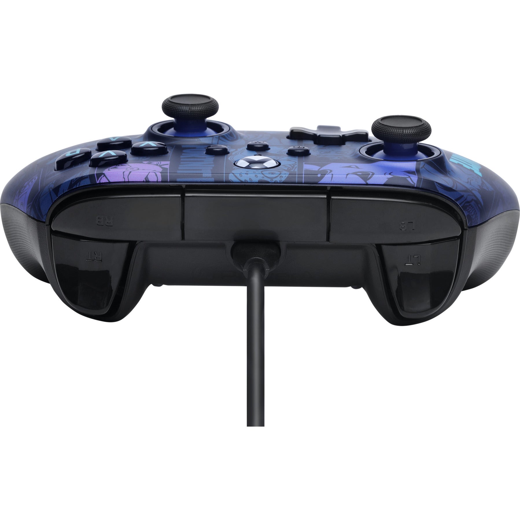 Manette Powera Advantage avec câble pour Xbox Series X|s - Fortnite : Victory Royale (bleu foncé, Xbox Series X|s, Xbox One, PC)