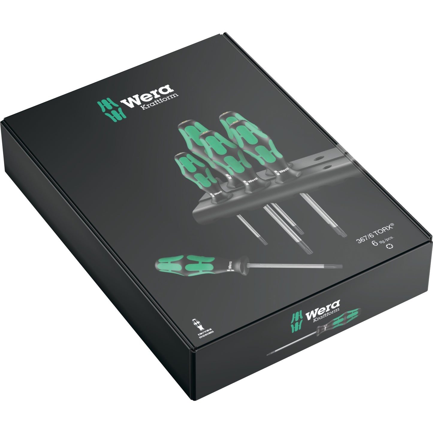 Wera 367 6 tournevis set kraftform Plus