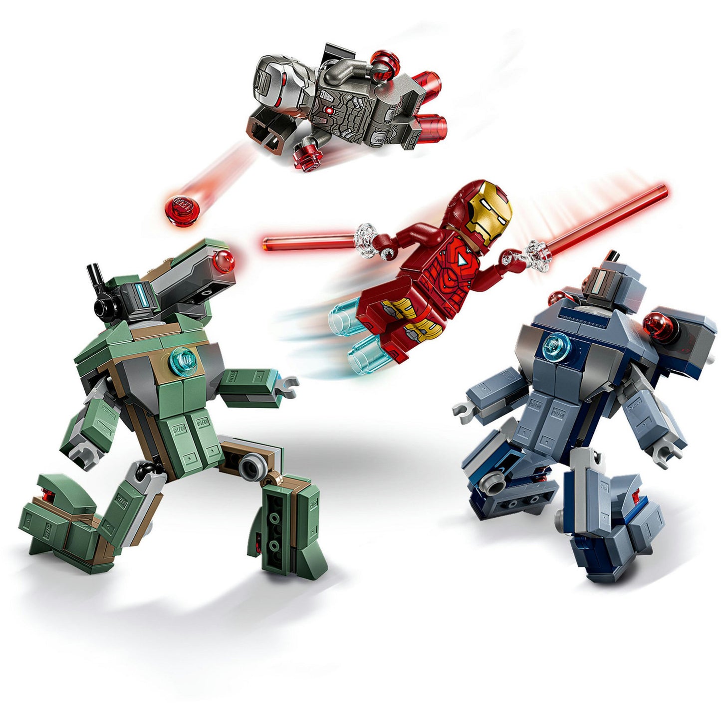 Lego Super Heroes Marvel 76320 Iron Man and War Machine vs Hammer Dones