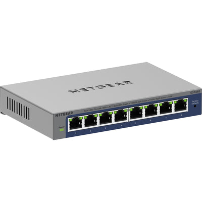 NetGear 8-Fever Gigabit Plus-Switch (GS108E-400EUS)