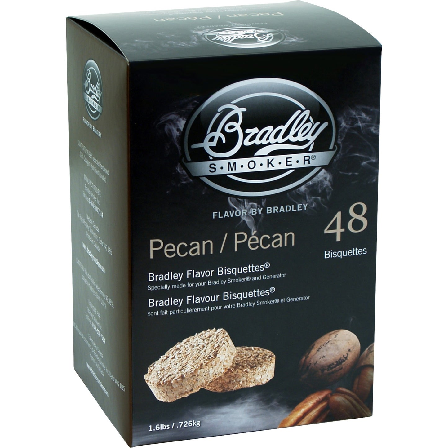 Briquettes en bois de pacan Bradley