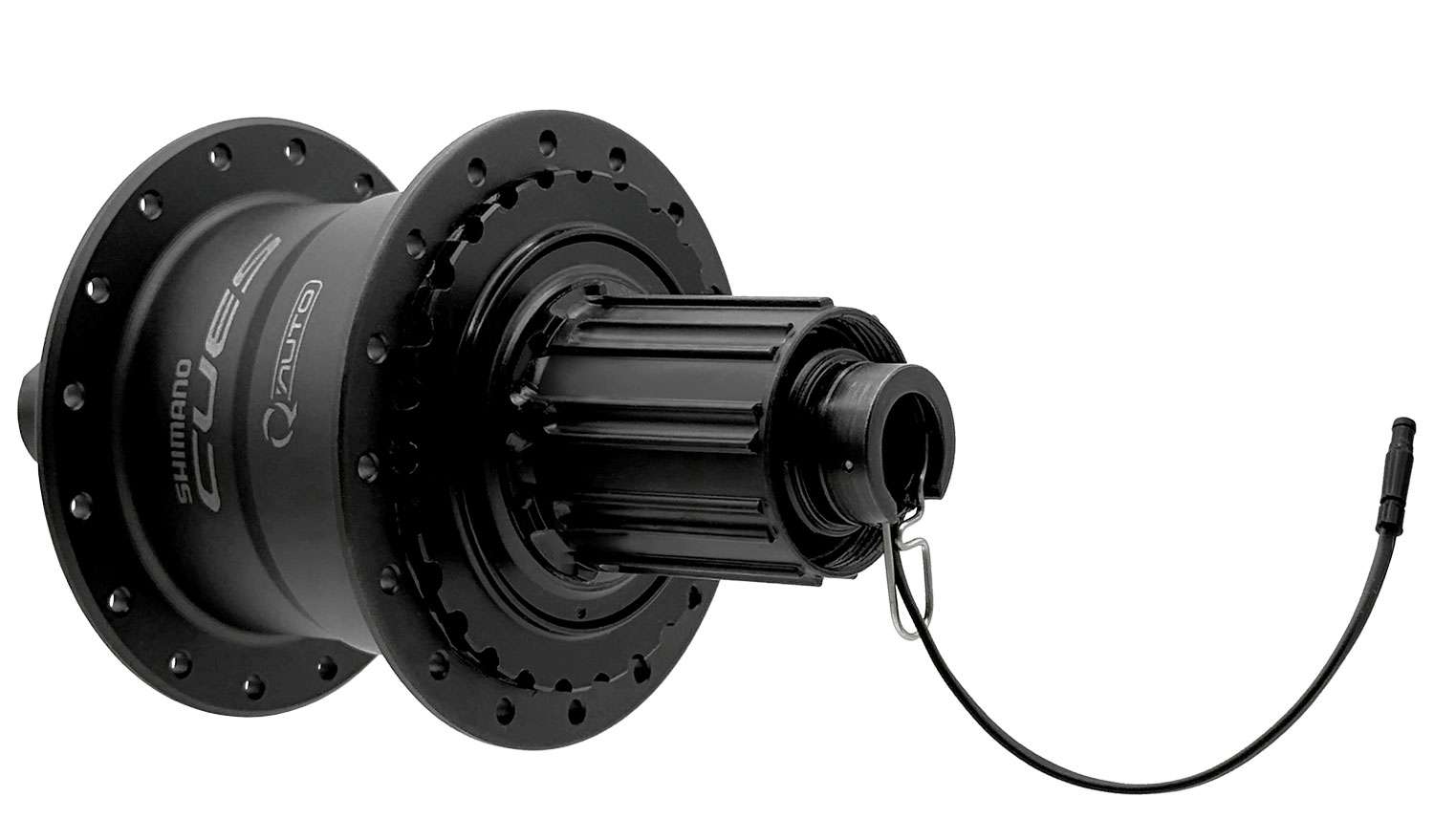 Shimano cues fh-u6060 dynamo à changement automatique moyeu arrière à verrouillage central 12x142mm