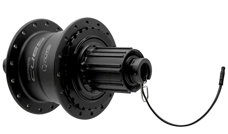 Shimano cues fh-u6060 dynamo à changement automatique moyeu arrière à verrouillage central 12x142mm