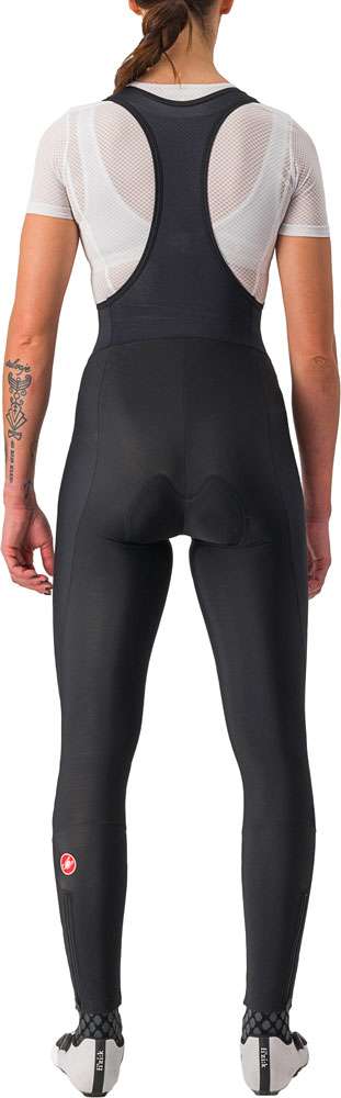 Castelli entrata - collant à bretelles pour femme avec peau