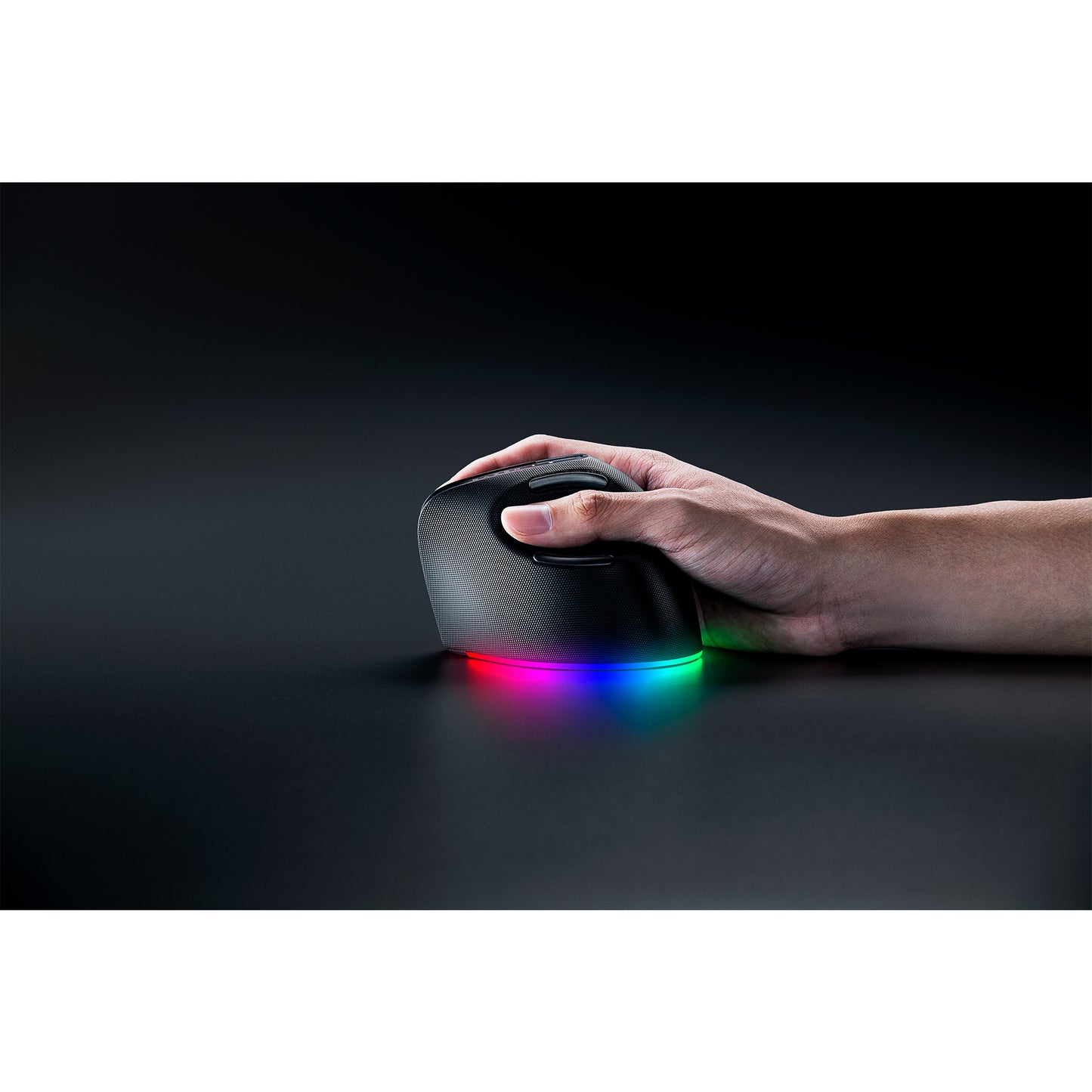 Souris de jeu verticale Razer pro Click v2 (noire, jusqu'à 30 000 dpi, USB-C Bluetooth 2,4 GHz)