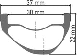 Jante carbone Dt swiss exc 330 disque 29 - afbeelding 2