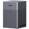 Ugreen nasync dh4300 plus (gris, 1x 2,5GBE, HDMI, USB-C)