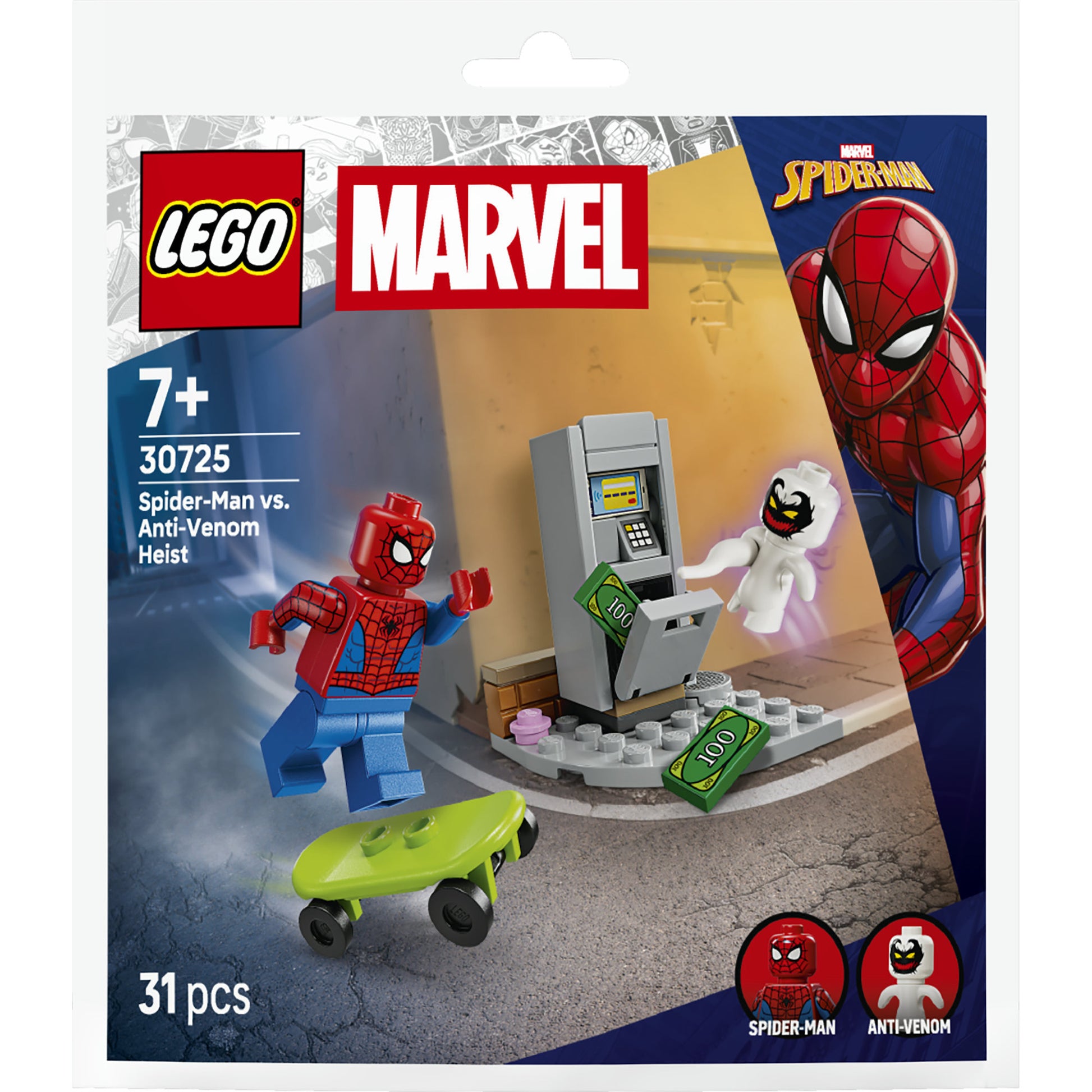 Lego super heros 30725 Spiderman contre le braquage anti-venin