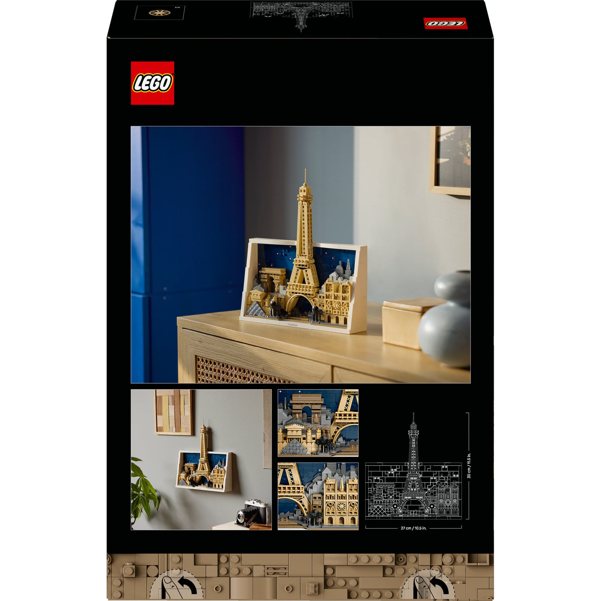 Lego 21064 architecture paris – ville de l'amour