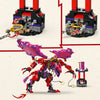 Lego 71832 Ninjago Lightningtand Dragon de Chaos