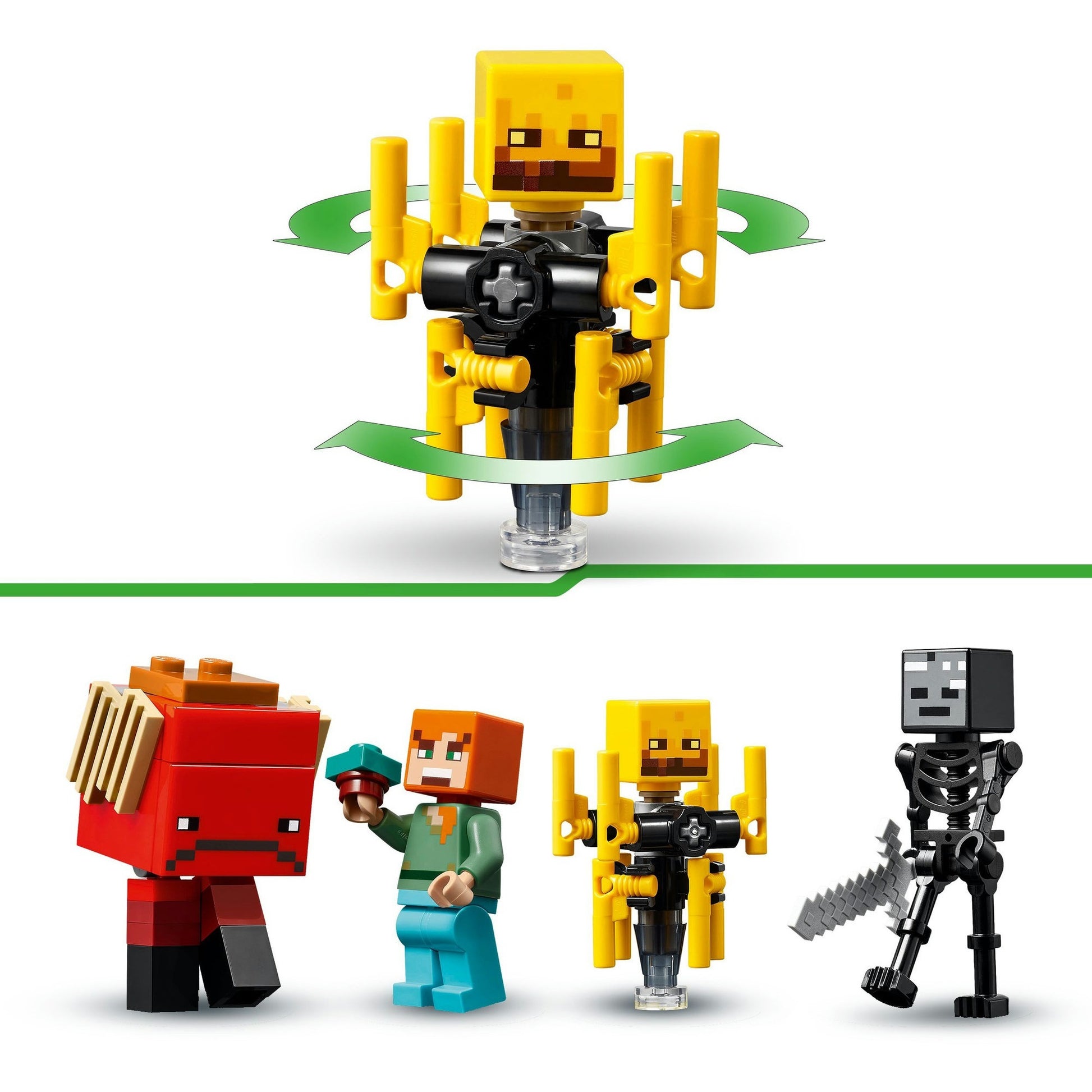 LEGO LEGO MINECRAFT 21266 La lave roule dans le bas