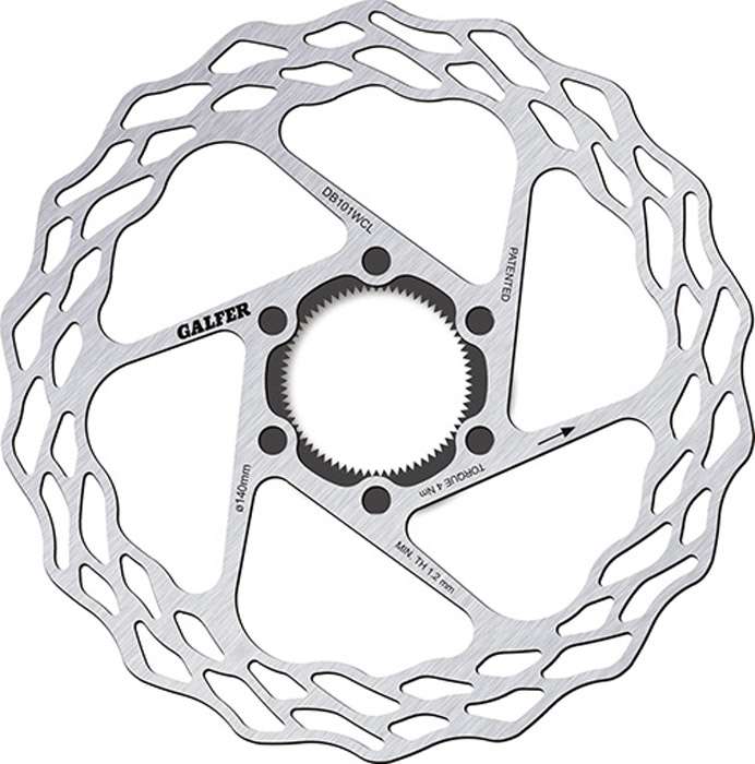 Disque de route fixe Galfer Bike Wave® Centerlock