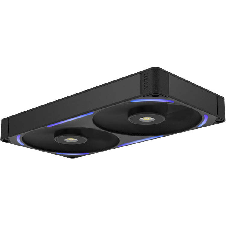 Nzxt performance fan f280x ventilateurs de boîtier rgb (noir, 2 pièces, 280 x 140 x 30 mm, pwm)
