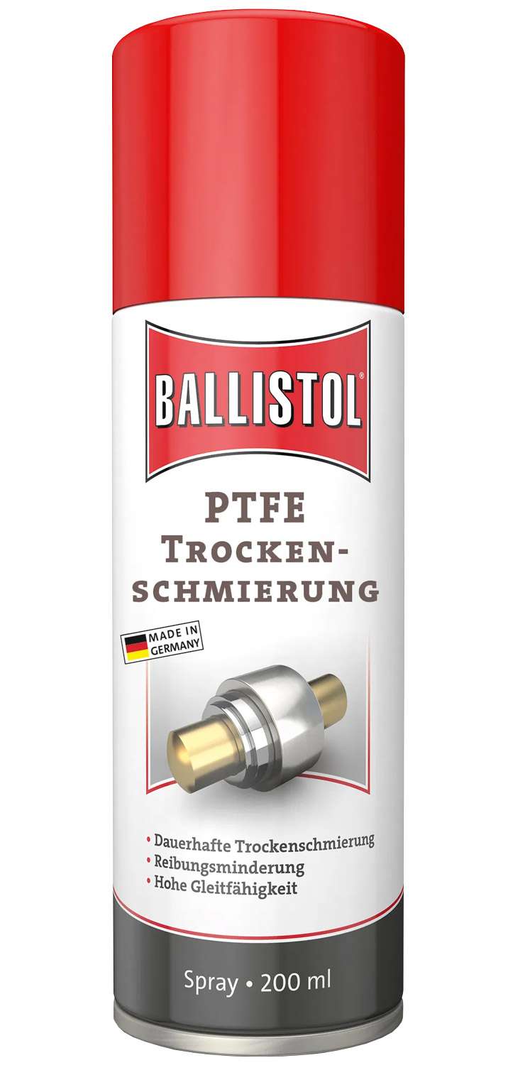 Spray de lubrification sèche Ballistol PTFE