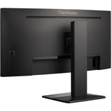 Moniteur d'accueil incurvé Viewsonic UwQHD avec commutateur KVM VG3419C 34 ultra-large (noir (mat), 1x HDMI, 1x port d'affichage, USB-A, USB-B, USB-C, LAN, audio) - afbeelding 5