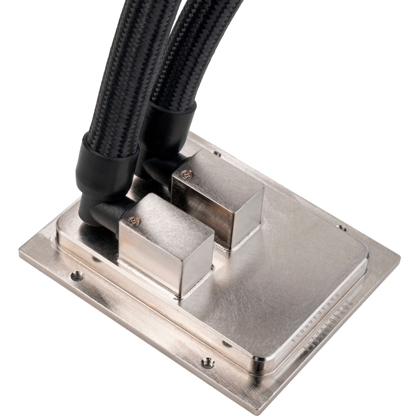 Refroidissement par eau Silverstone xe420 (argent noir)