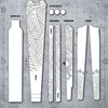 Kit de protection de cadre en gravier Dyedbro Stay Free