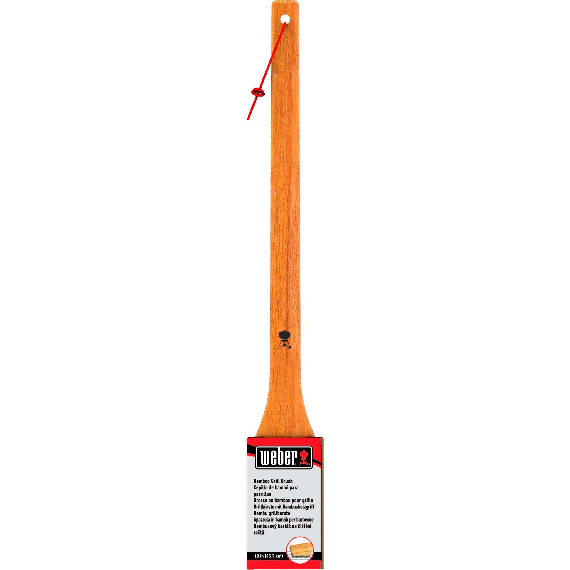 Bambou de brosse nettoyant Weber