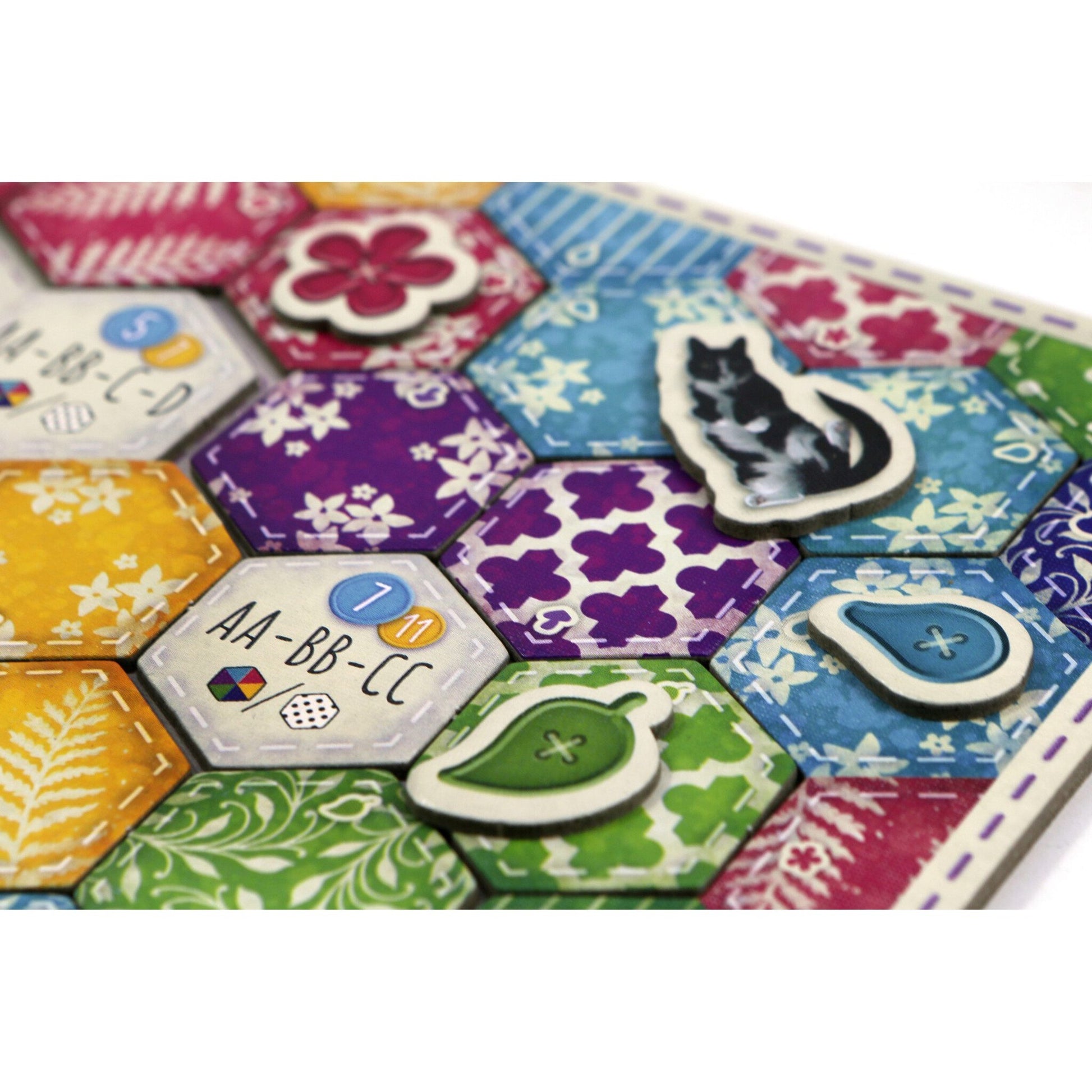 Jeux gobelins blancs calico