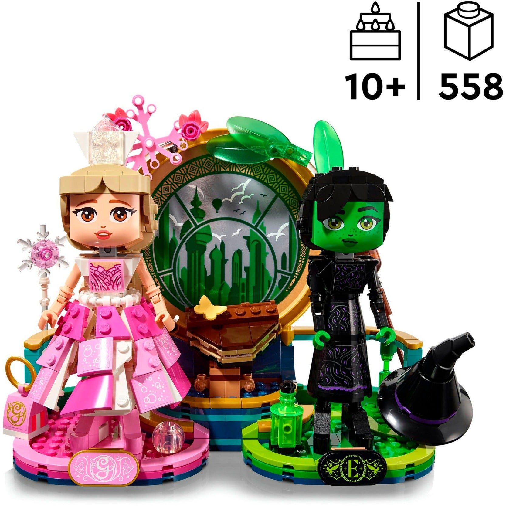 Lego 75682 Wicked Elphaba et Glinda Figures