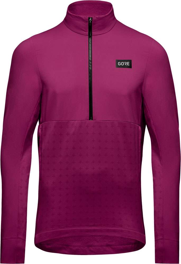 Gorewear trailkpr hybrid 1 2-zip - maillot vtt manches longues