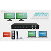 Station d'accueil I-tec USB-C KVM Dock Pro (noir)