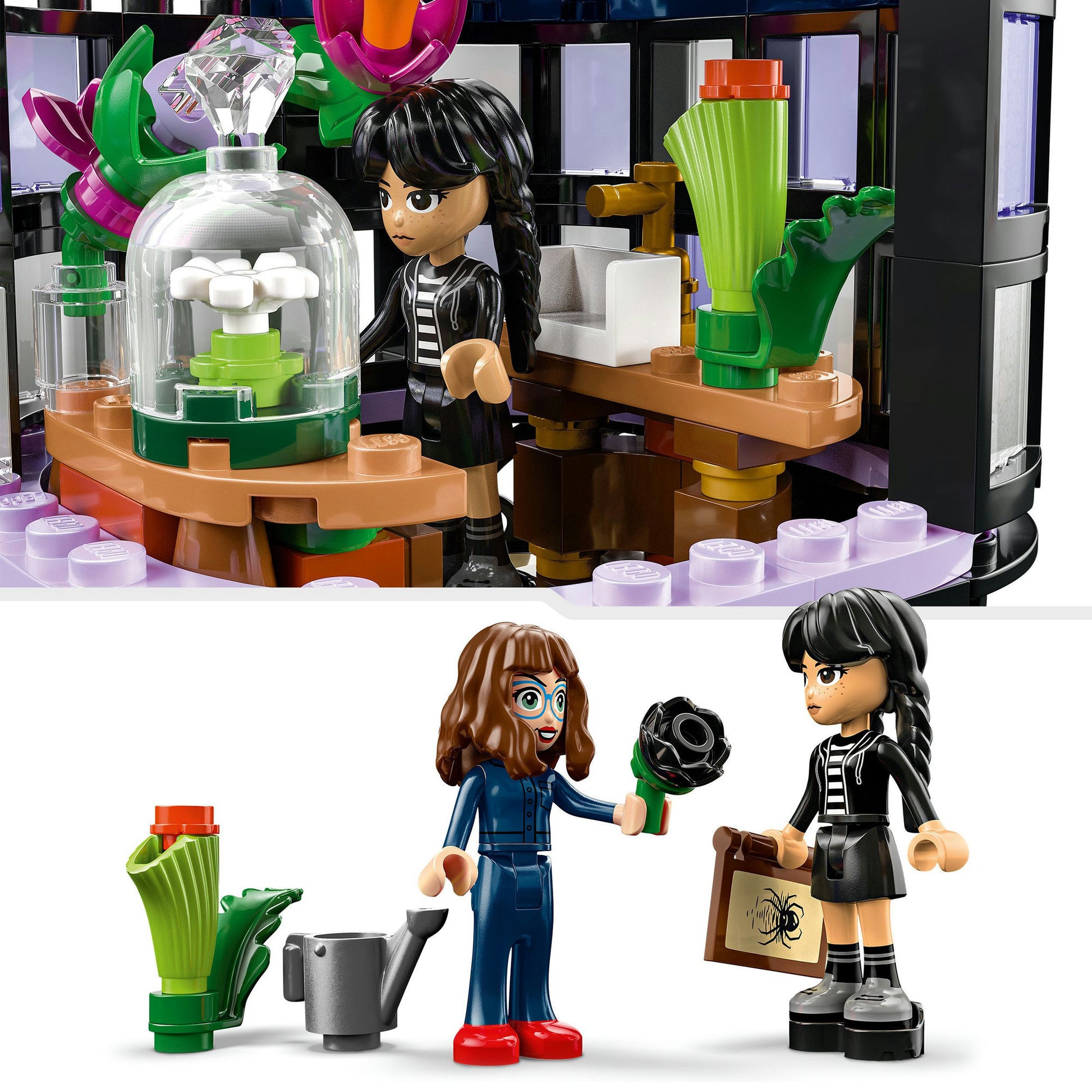 Lego 76784 Dahlia noir du mercredi