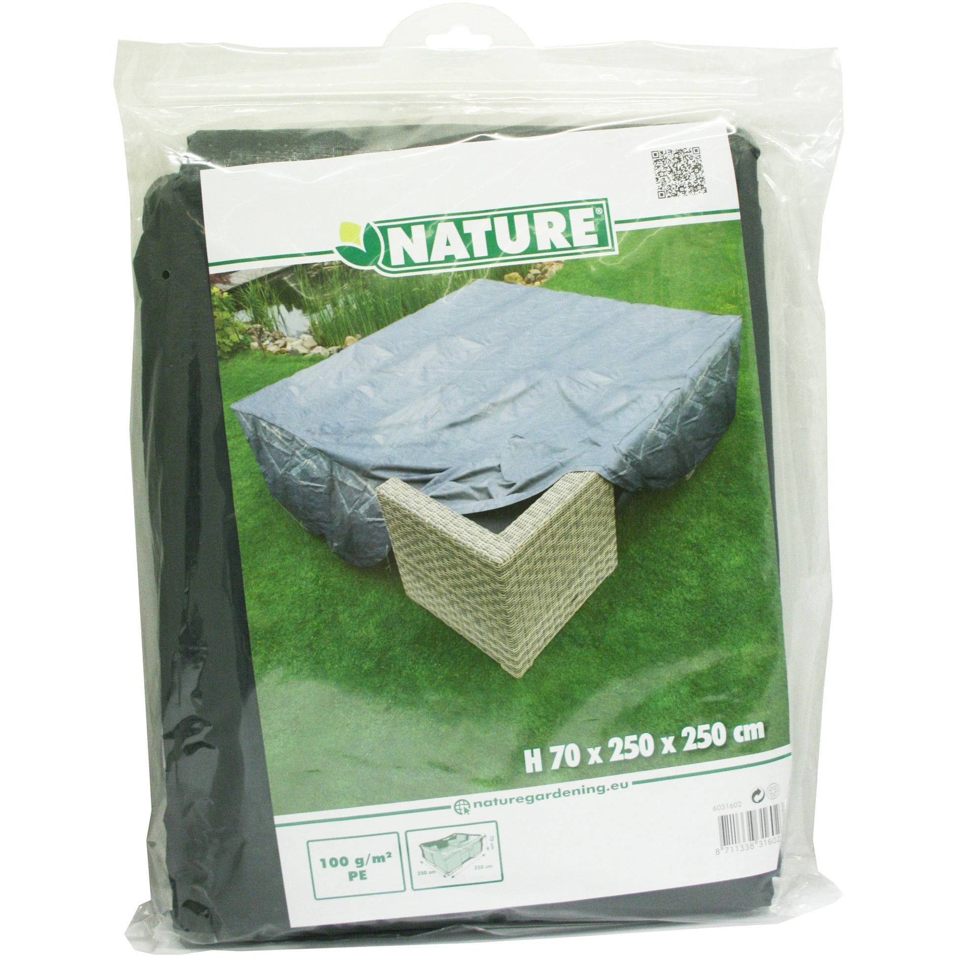 Couverture de meubles de jardin de la nature pour ensemble de salon