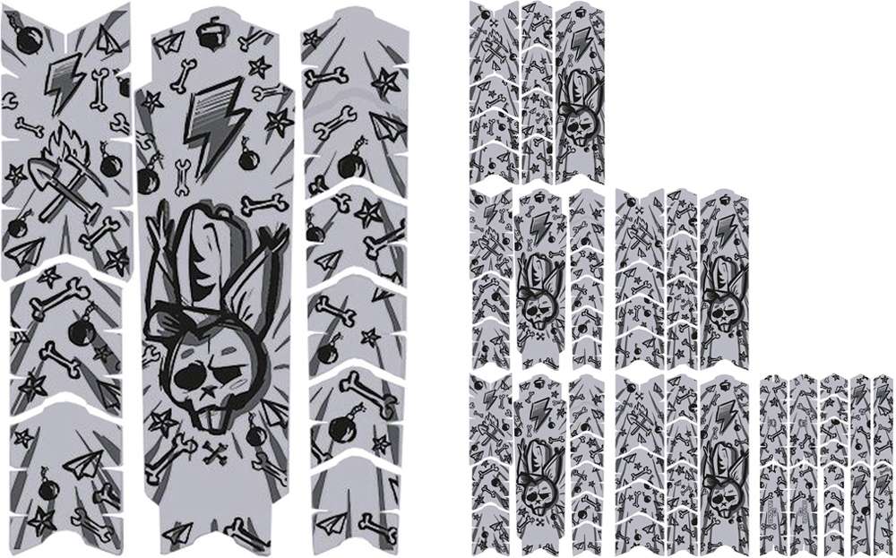 Film de protection de cadre anti-rayures Unleazed - Serfaus Fiss Ladis noir mat