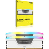 Corsair Vengeance RGB 32 Go DDR5-6400 (2x 16 Go) RAM (blanc, cmh32gx5m2b6400c36w, xmp 3.0) - afbeelding 7