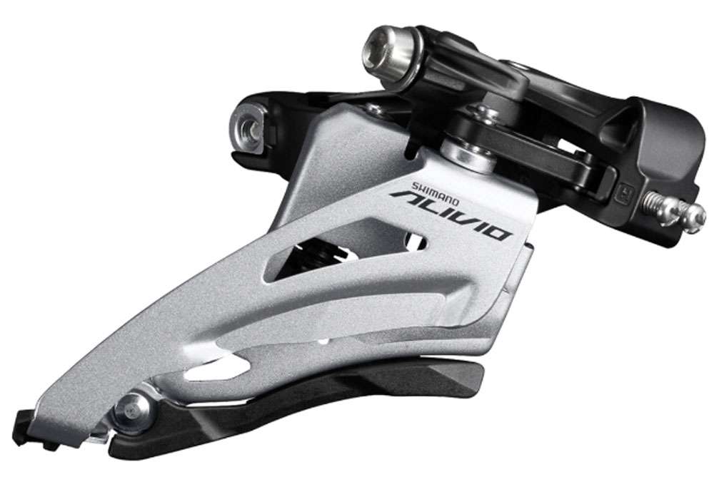 Dérailleur avant Shimano Alivio FD-M3120-B 2x9 vitesses à rotation latérale