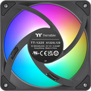 Thermaltake CT120 EX Reverse Arbb Sync PC Ventilateur de refroidissement (3-Fan Pack) Ventilateurs de boîtier (Noir, 3 pièces, 120 x 120 x 25 mm, PWM) - afbeelding 4