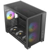 Antec Flux M mini tower housing (black | 1x USB-A | 1x USB-C | tempered glass)