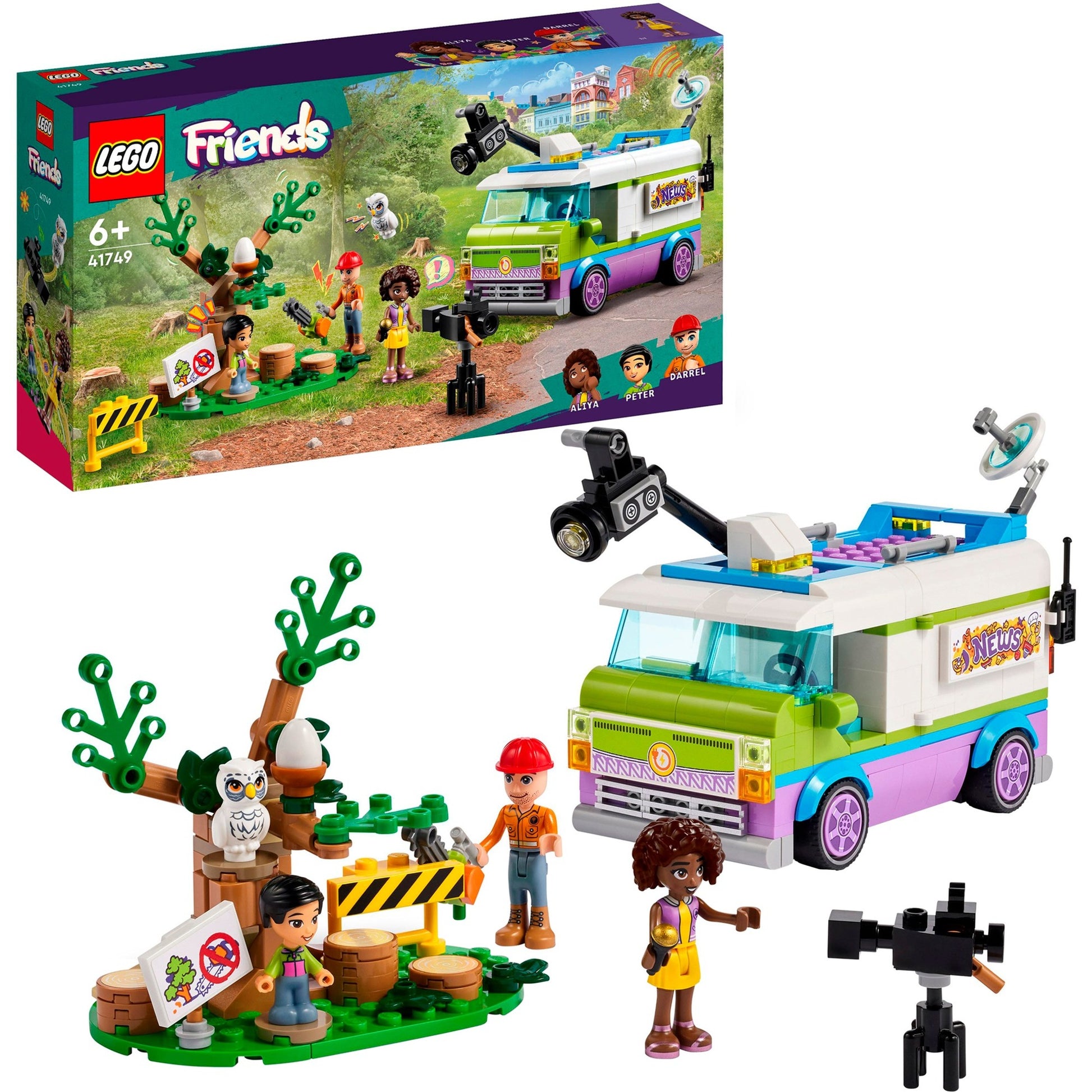 LEGO LEGO Friends 41749 Bus de nouvelles