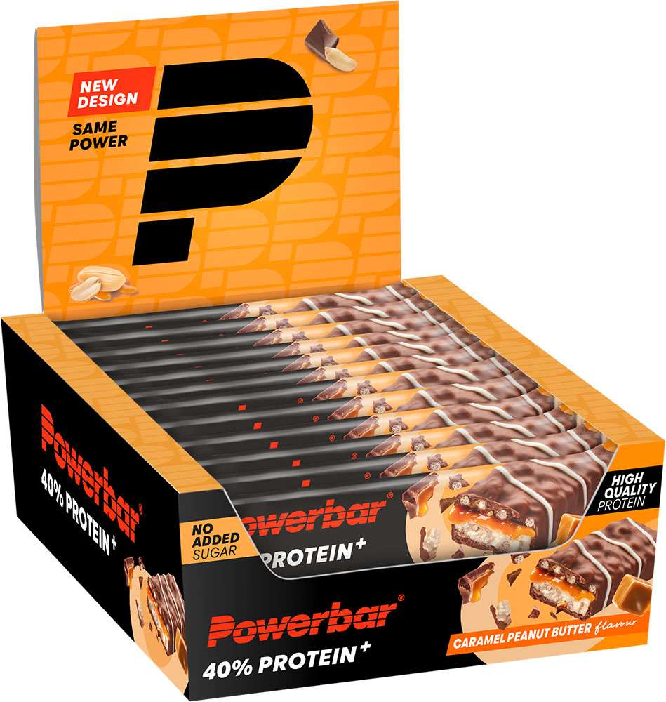 Powerbar 40% protéines + barre croustillante 12x40g