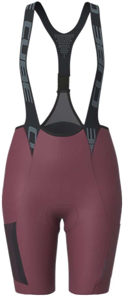 Cube gravel cargo - cuissard à bretelles femme avec peau de chamois