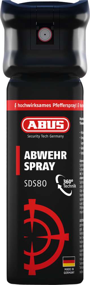 Abus twin pack spray défensif + sac